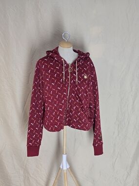 PumaxCharlotte Olympia Cropped Full Zip HoodieFull Print